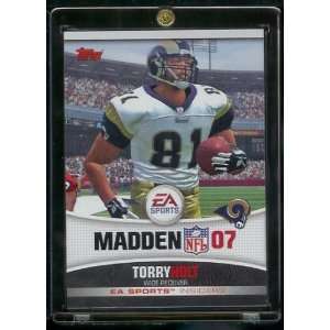  2006 Topps EA Sports Madden NFL 2007 Torry Holt Insiders 