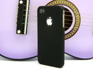  BLACK ULTRA THIN AIR JACKET SNAP ON HARD CASE BACK COVER FOR IPHONE 