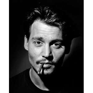  Johnny Depp Smoking Portrait Poster 8x10 Everything 