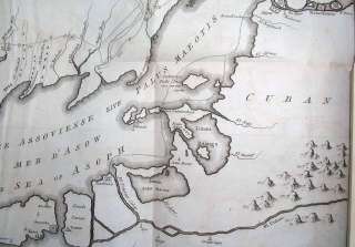 1773 Manstein RUSSIA Russo Turkish War Ukraine 9 MAPS  