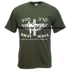  Krav Maga T Shirt IDF Israel Martial Art combat Shirt SIZE 