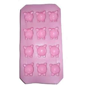  Pink Pig Ice/Jello Mold (Japan): Kitchen & Dining
