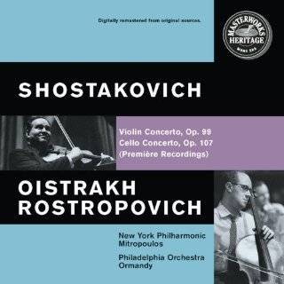 Dmitri Shostakovich Violin Concerto, Op. 99; Cello Concerto, Op. 107