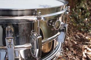 Vintage Ludwig Super Sensitive Snare Drum   6.5 x 14   Blue/Olive 