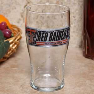  Texas Tech Red Raiders 16oz. Pewter Logo Pub Glass Sports 
