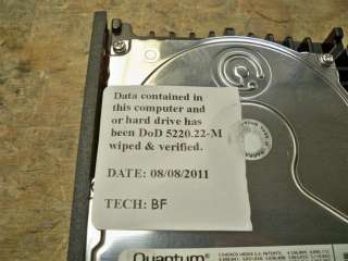 Dell 3432Y Quantum 9GB U160 10K SCSI Hard Drive w/ Tray  