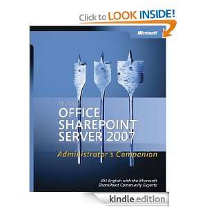 Microsoft® Office SharePoint® Server 2007 Administrators Companion 