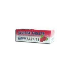 Glucose Tablets Tube Raspberry for Relief From Low Blood Sugar   10 