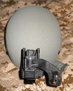 Military Gentex TBH II GFE Retention w/ NOD Mount Kevlar Helmet TC2000 