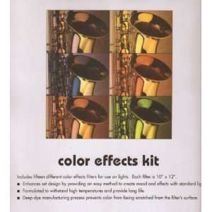  Rosco Color Effects Party Gel Filter Pack (15) Sheets 20 