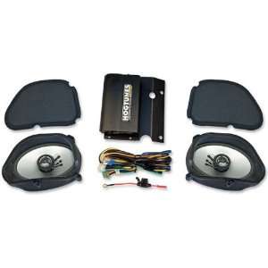  Hogtunes Front Speaker Amplifier Kit 5X7AMPRG Automotive