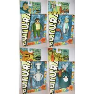  Futurama Figure Roberto Bot Four Set Series 7 & 8 Toys 