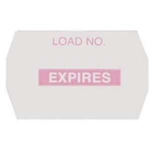  Pink “ Expires“ Load Record Label Health & Personal 