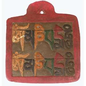  Mani Stone Tibet Slate Carved Offering Blessing Healing 