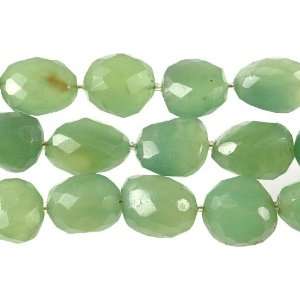  Faceted Light Green Chalcedony Tumbles   