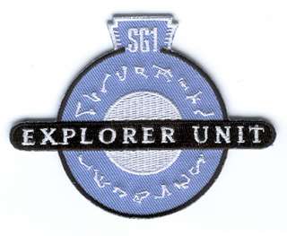 Stargate SG1 Explorer Unit Membership Kit Patch RETIRED  