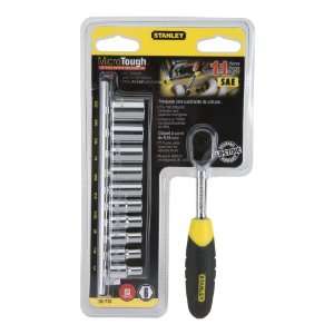  Stanley 92 713 1/4 Inch MicroTough Ratchet Set