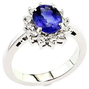   sapphire ,white diamond and white gold ring.: Vanna Weinberg: Jewelry