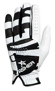 New Asher ZEBRA Golf Glove   AAA Cabretta Leather  