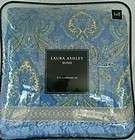laura ashley prescot full comforter set blue paisley c $ 149 99 time 