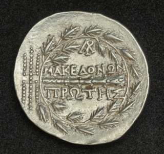 Macedon, as Roman Protectorate (167 149 BC) AR Tetradrachm. R  