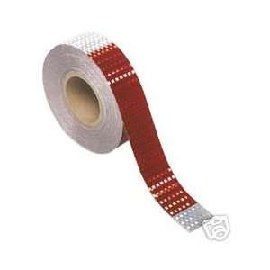  2 X 150 CONSPICUITY,REFLECTIVE,TRAILER TAPE RED/WHITE 