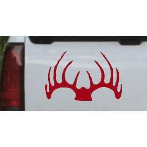 Deer horns Hunting And Fishing Car Window Wall Laptop Decal Sticker 
