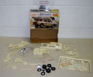   SHIRLEY SHAHAN 1969 AMX GMS CUSTOMS HOBBY COLLECTION KIT/PARTS 1/25
