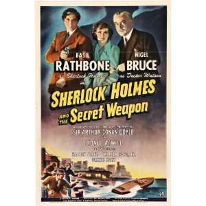  Sherlock Holmes and the Secret Weapon (1942) 27 x 40 Movie 