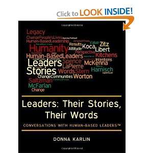   with Human Based Leaders(TM) [Paperback] Donna Karlin Books