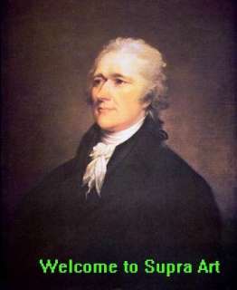 Alexander Hamilton John Trumbull repro oil painting  