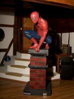 life size Spider man statue life size Spiderman marvel  