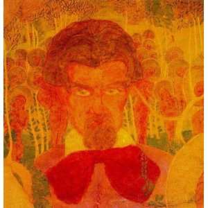   (Kazimir Malevich)   24 x 26 inches   Portrait
