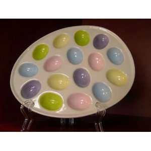  Tag   egg shaped deviled egg dish #550497 