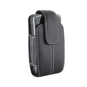  Axiom Brand Black Leather Case Vertical for Sanyo SCP 