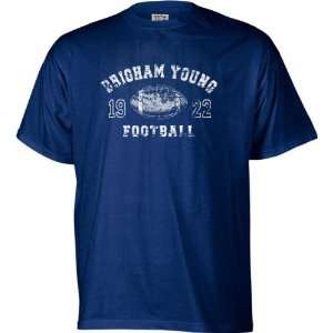  BYU Cougars Legacy Football T Shirt: Sports & Outdoors