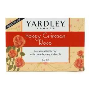   London Honey Crimson Rose Bath Soap 2 Pack 6 Oz. Each Bar Everything
