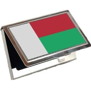  Madagascar Flag Business Card Holder: Office Products