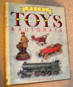 Metal Toys & Automata,King,VG/VG ,HB,1989,First, b6  