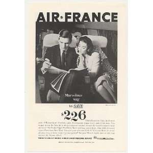   Air France Airlines Super Starliner Economy Print Ad