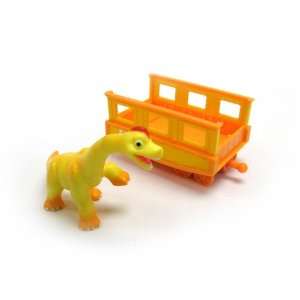  Dinosaur Train Ned with Train Car Collectible Figure: Toys 