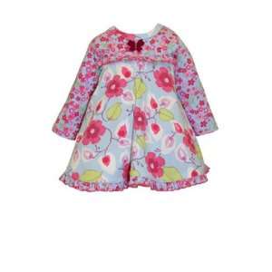  Baby Lulu Waterleaf Baby Girls Empire Knit T dress: Baby
