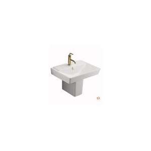    Reve K 5150 1 0 Wall Mount Bathroom Sink, White: Home Improvement