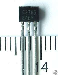 200 pcs NPN Transistor 2SC2785 C2785 Amplifier TO 42  