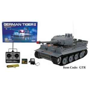  Radio Control Tank   RC RC German Tiger 1 BattleTank Toys 