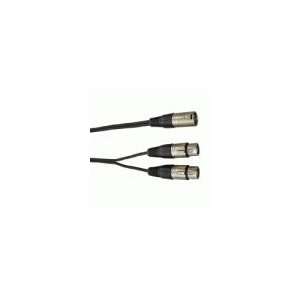   Plug (Male) to 2 x XLR Jack (Female) Cable: MP3 Players & Accessories