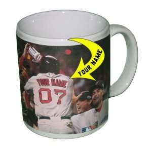 Boston Red Sox   2007 World Series Champs   Personalized Mug:  