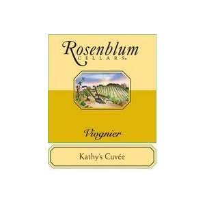  Rosenblum Cellars Viognier Kathys Cuvee 2008 750ML 