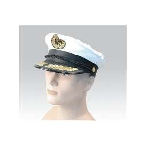   Dress) Deluxe Sailors Captain Hat Nautical Fancy Dress Toys & Games