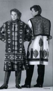 Folkwear His & Hers Hungarian Szur Coat Pattern 1 size  